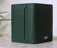 Fendi CardHolder — tmavě zelené pouzdro na karty — fotografie 3
