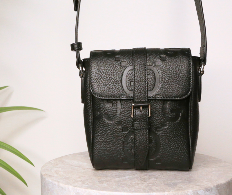Gucci GG Jumbo Small — černá crossbody — fotografie 1