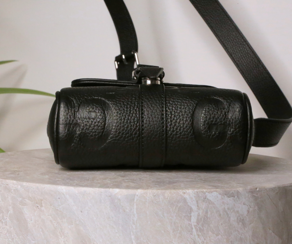 Gucci GG Jumbo Small — černá crossbody — fotografie 7
