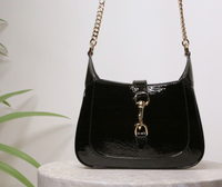 Gucci Jackie Notte Mini — černá kabelka — fotografie 1