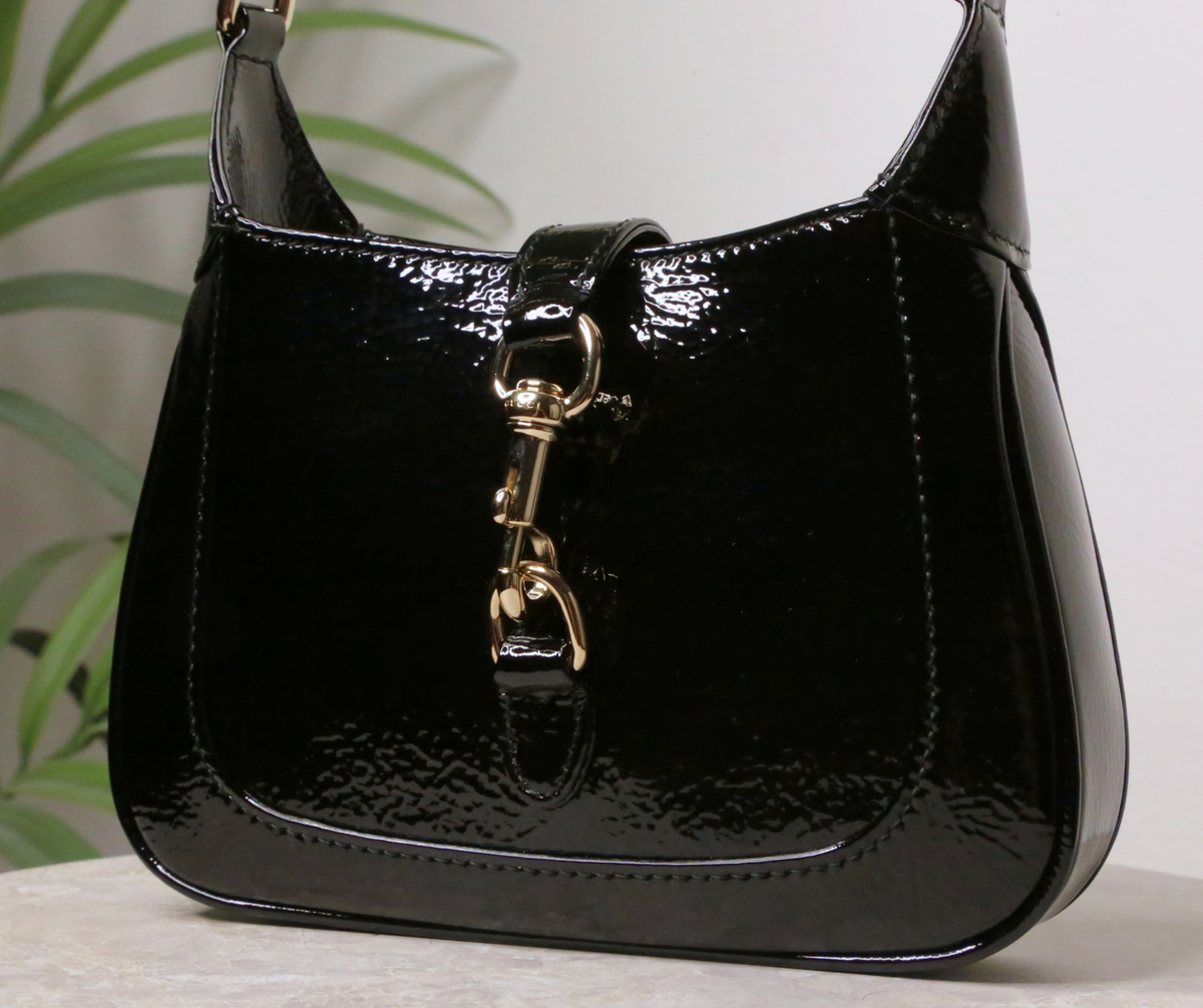 Gucci Jackie Notte Mini — černá kabelka — fotografie 2