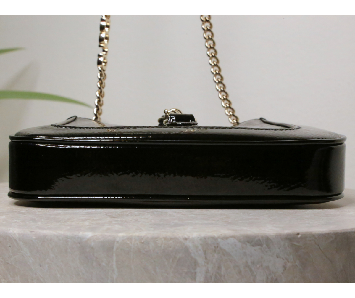 Gucci Jackie Notte Mini — černá kabelka — fotografie 4