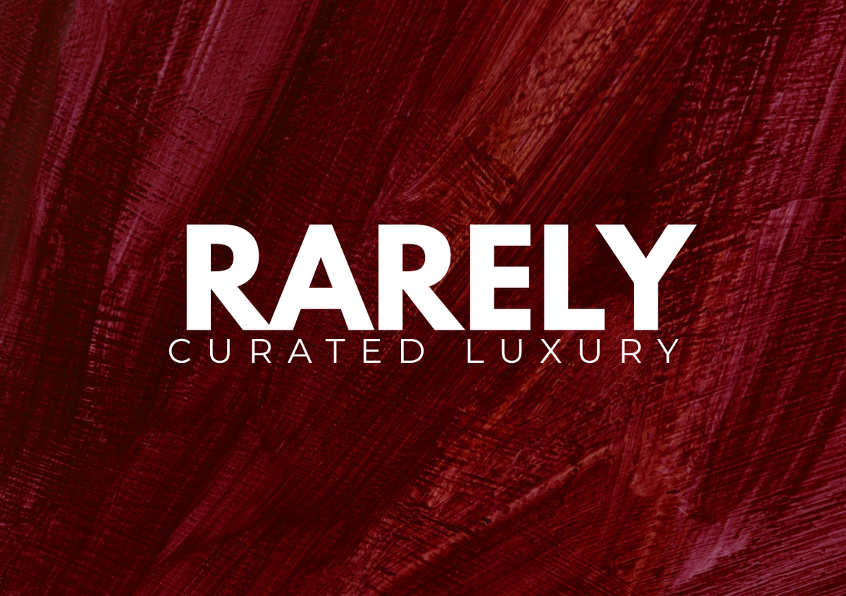 RARELY — Curated Luxury na vínovém pozadí